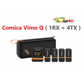  Mic không dây Comica Audio Vimo Q ( 1RX + 4TX ) Chính Hãng