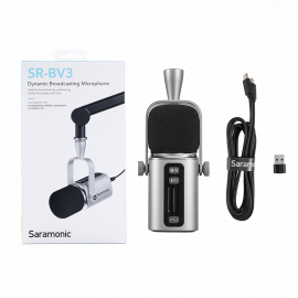 Micro để bàn USB Saramonic SR-BV3 | Chính hãng