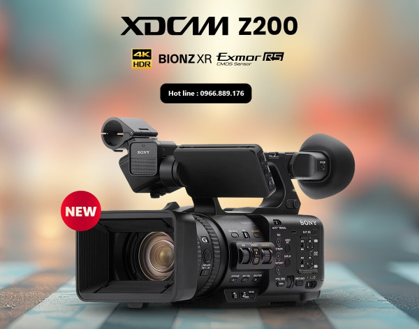 Máy quay phim chuyên dụng Sony PXW-Z200 - (Chính hãng Sony Việt Nam phân phối)