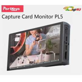 Màn hình Portkeys PL5 (  4K HDMI Live Streaming Monitor With Capture Card ) | Chính Hãng