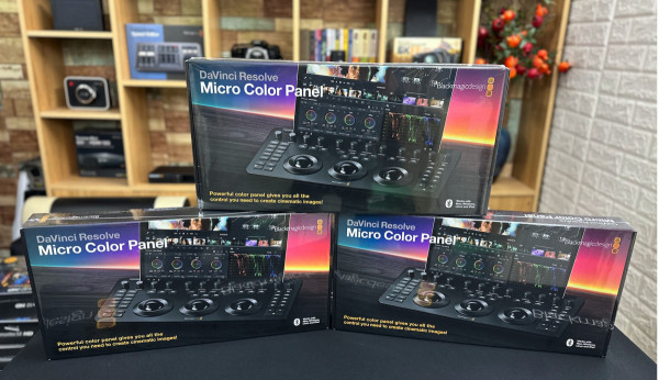  Bàn chỉnh mầu DaVinci Resolve Micro Color Panel (VN) | Chính hãng