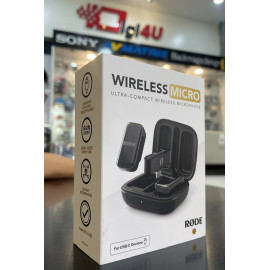 Mic không dây  RODE Wireless Micro  ( Phiên bản Type-C )   | Chính Hãng