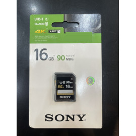 Thẻ nhớ SDHC Sony 16GB 90Mb/70Mb/s (SF-16UY3) - Chính Hãng