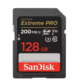 Thẻ nhớ SDXC SanDisk Extreme Pro U3 V30 128GB 200MB/s | Chính hãng