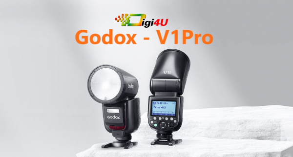 Đèn Flash đầu tròn Godox - V1Pro | Chính hãng