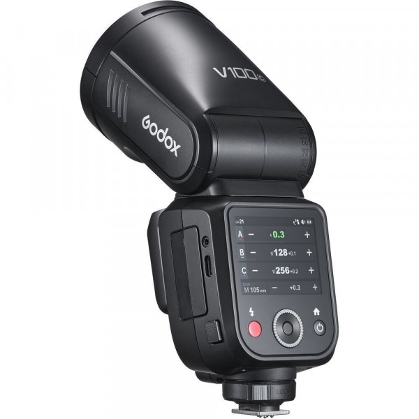 Đèn Flash đầu tròn Godox - V100 | Chính hãng