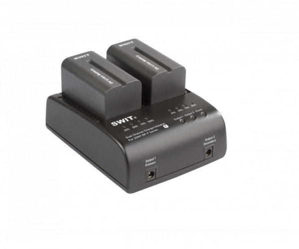 Sạc đôi SWIT S-3602F - Cho pin Sony NP-UF | Chính Hãng