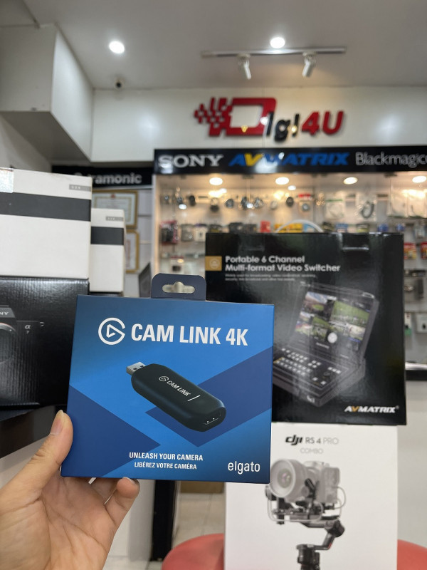  Thiết bị livestream capture card Elgato Cam Link 4K | Chính hãng