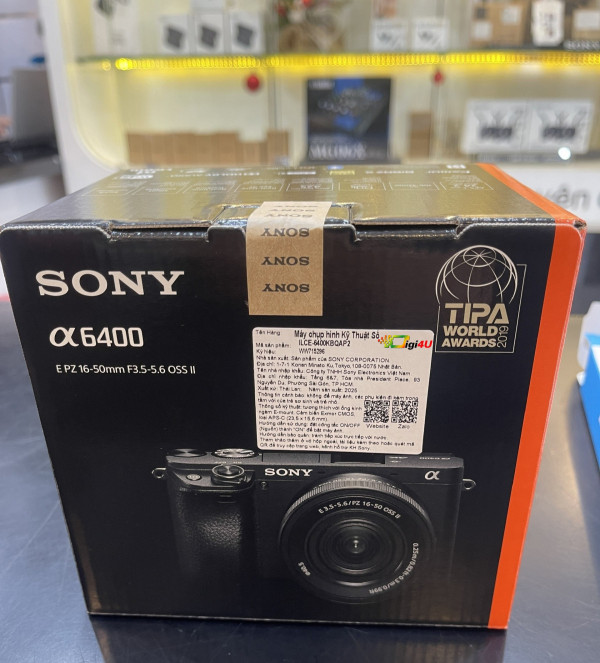 MÁY ẢNH SONY ALPHA A6400K- ILCE-6400K  - Chính Hãng