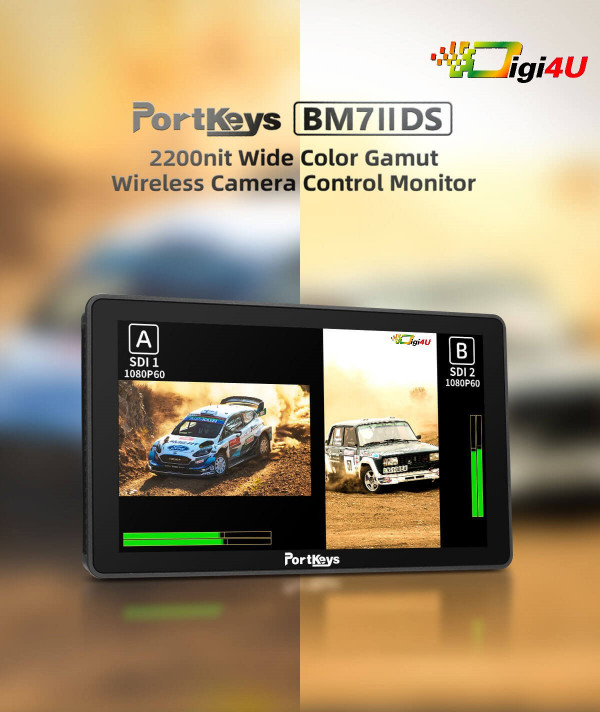 Màn hình Portkeys Monitor Portkeys BM7II DS ( 7 inch ) | Chính Hãng  