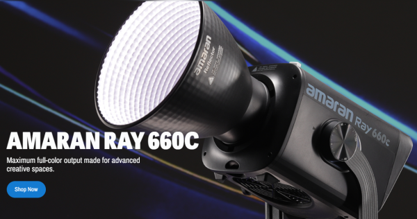 Đèn Led amaran Ray 660c Full-Color 660W | Chính Hãng  2025