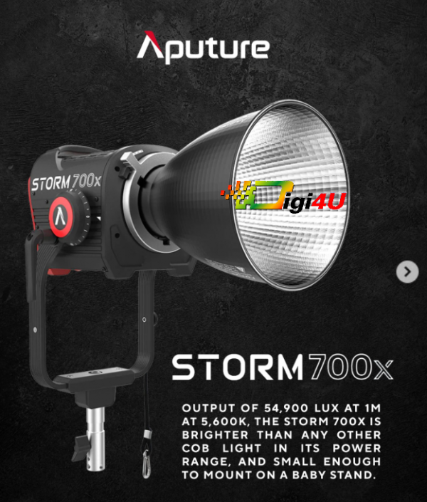 Đèn Aputure STORM 700X ( chipset BLAIR ) | Chính Hãng ( New 2025 )