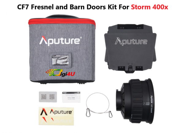 CF7 Fresnel and Barn Doors Kit For Storm 400x ( New 07/2025 )