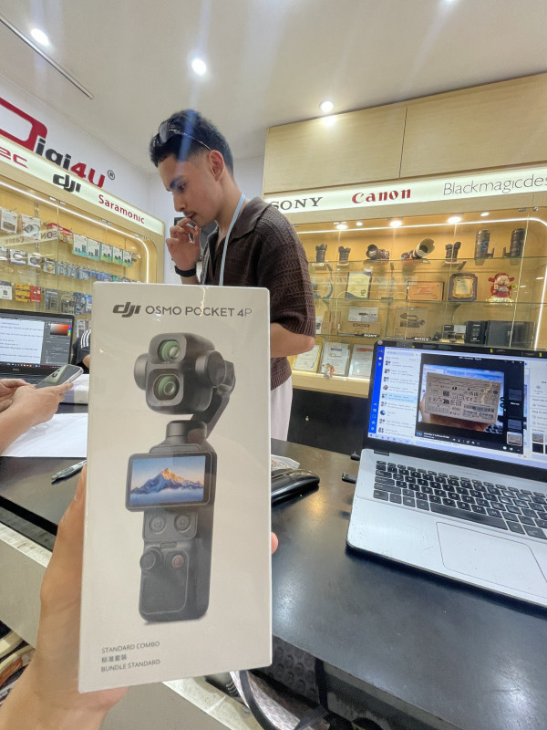 Máy quay DJI Osmo Pocket 4P - Chính hãng