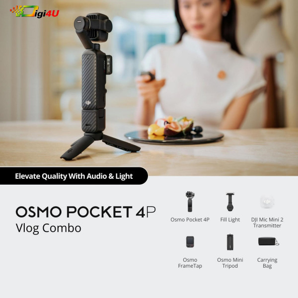 Máy quay DJI Osmo Pocket 4P - Chính hãng