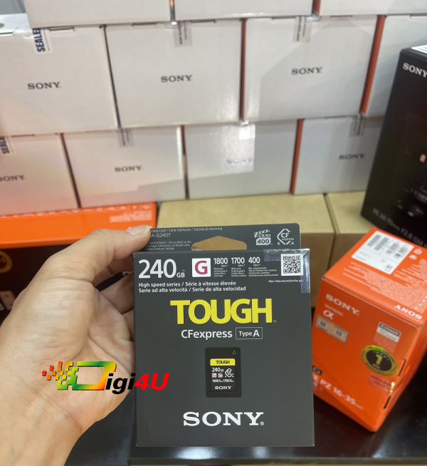 Thẻ nhớ Sony CFexpress Type A 240GB 1800MB/s (CEA-G240T)