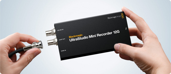 Thiết bị capture Blackmagic UltraStudio Mini Recorder 12G | Chính hãng
