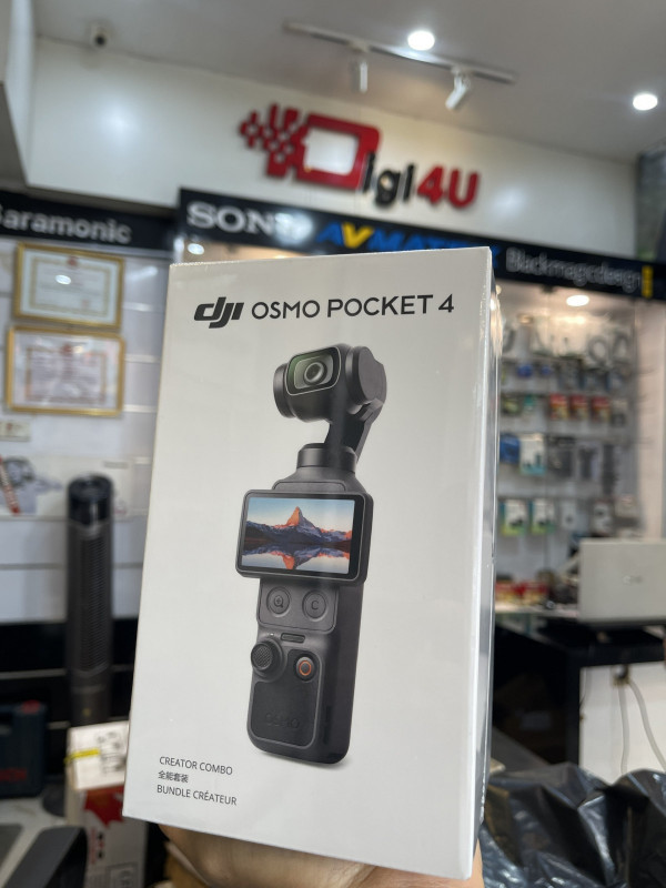 Máy quay DJI Osmo Pocket 4 - Chính hãng