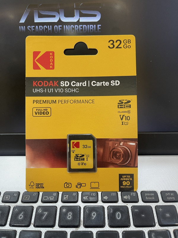 Thẻ nhớ Kodak SDHC U1 V10 dung lượng 32GB