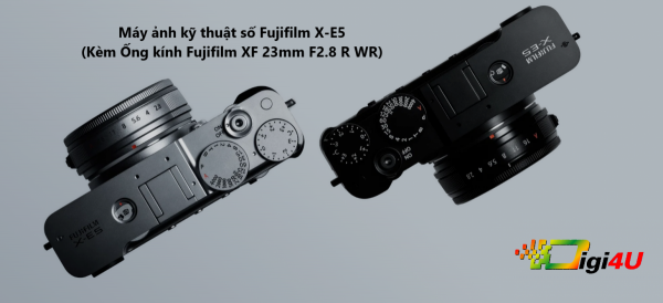 Máy ảnh kỹ thuật số Fujifilm X-E5 - Chính Hãng