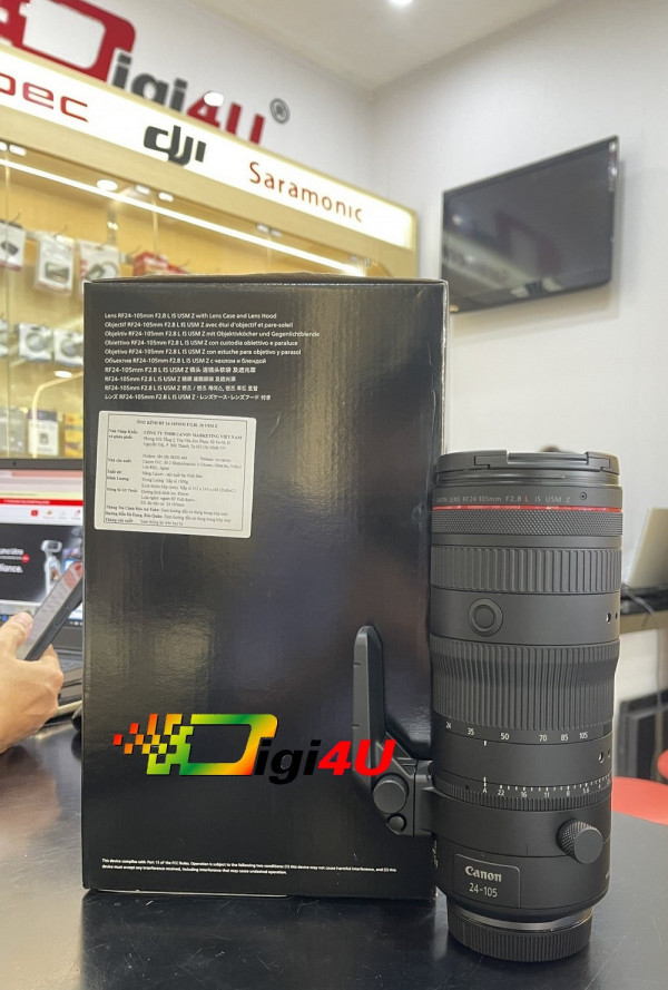 Ống kính Canon RF24-105mm f/2.8L IS USM Z | Chính Hãng 