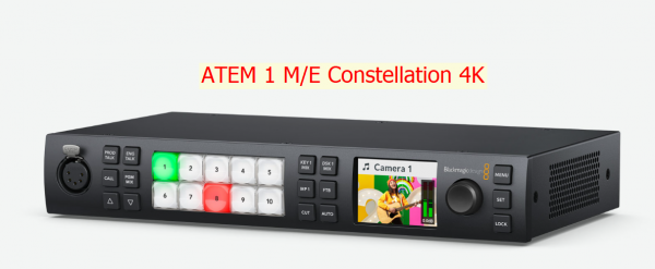 Bộ trộn hình Blackmagic ATEM 1 M/E Constellation 4K | CHÍNH HÃNG
