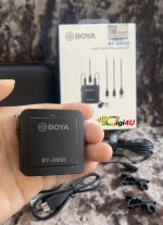 Micro Đôi Cài Áo BOYA BY-DM20 - Chính Hãng