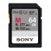 THẺ NHỚ SONY 64GB SDXC UHS-II 277MB/S (SF-M64/T2) | Chính Hãng