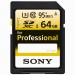THẺ NHỚ SONY SD PROFESSIONAL 64GB SF-64P
