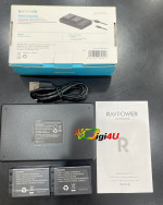 Bộ Pin Sạc Ravpower LP-E17 Cho Canon 750D, 760D, 800D, M3, M5, M6