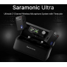  Micro không dây  Saramonic Ultra ( 2TX + 1RX ) + 2 mic LAV cài ve áo | Chính Hãng