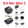 Micro DJI Mic Mini  2- Phiên bản : (2 TX + 1 RX) ) 2024 |  Chính Hãng