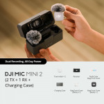 Micro DJI Mic Mini 2 - Phiên bản : (2 TX + 1 RX)  2026 |  Chính Hãng