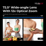 YoloLiv Verticam 1080p Vertical Live Streaming PTZ Camera with 12x Optical Zoom - Chính hãng