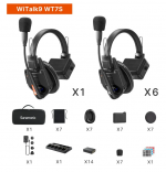 Hệ thống  WiTalk9 WT7S | Hệ thống tai nghe liên lạc nội bộ không dây ( Tai nghe đơn ) | Chính hãng