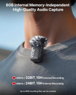 Microphone Boya Mic 2 - Bản Combo: (1 RX + 2 TX + Dọc sạc + USB-C + 3.5mm)| CHÍNH HÃNG