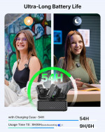 Microphone Boya Mic 2 - Bản Combo: (1 RX + 2 TX + Dọc sạc + USB-C + 3.5mm)| CHÍNH HÃNG