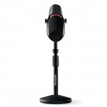 Micro thu âm chuyên podcast cổng USB Shure MV7+ màu đen và chân đế (MV7+-K-BNDL) (NEW) - Chính hãng