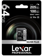 Thẻ nhớ Lexar Professional Silver Plus SDXC UHS-I V30 64GB/128GB/256GB/512GB/1TB