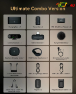 Bộ Micro không dây Hollyland LARK MAX 2 (Space Gray) - Ultimate Combo | Chính hãng 