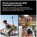 Miccro không dây Insta360 Mic Pro | Chính hãng 