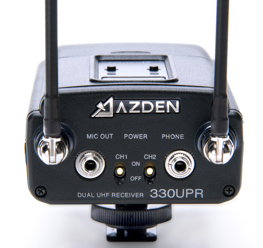 Khối thu không dây hoạt động hai kênh Azden 330UPR