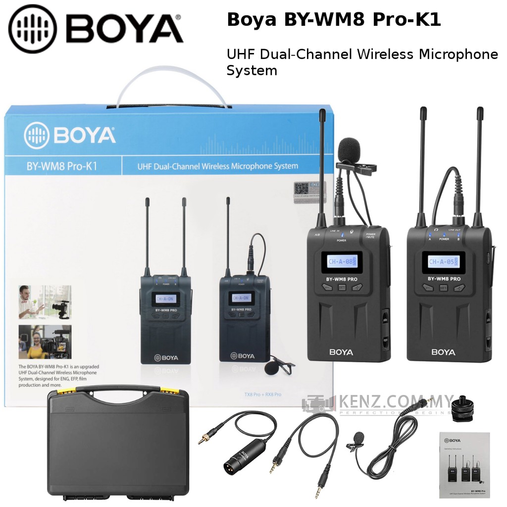 Micro không dây Boya BY-WM8 Pro-K1