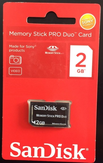 SanDisk Memory Stick Pro Duo 2GB
