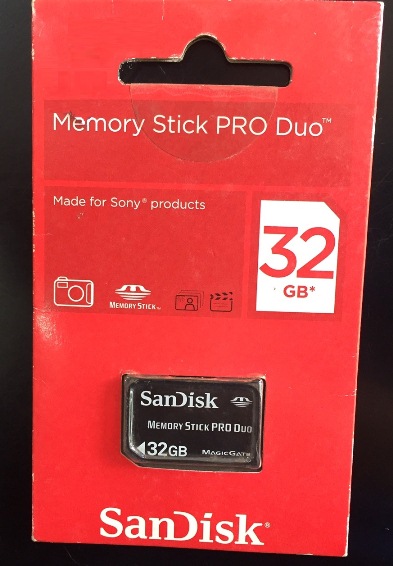 SanDisk Memory Stick Pro Duo 32GB