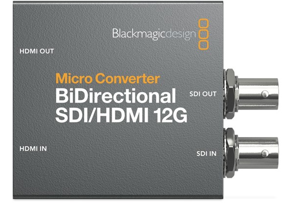 Micro Converter BiDirect SDI/HDMI 12G - BlackMagic